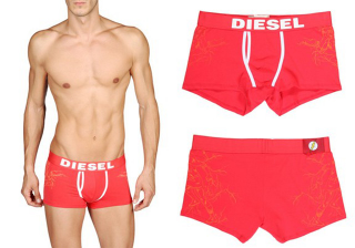 Illustration for article titled Diesel superpowers your crotch with color-changing DC Comics underwear